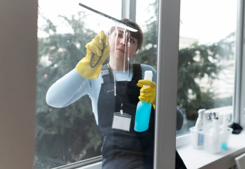 Nettoyage de vitres intérieures et extérieures à Granges